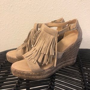 Women’s size 7 tassel wedge from Nordstrom’s